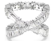 Anello Swarovski Donna Hyperbola in Lega metallica Cristallo 5677629 - 5677629